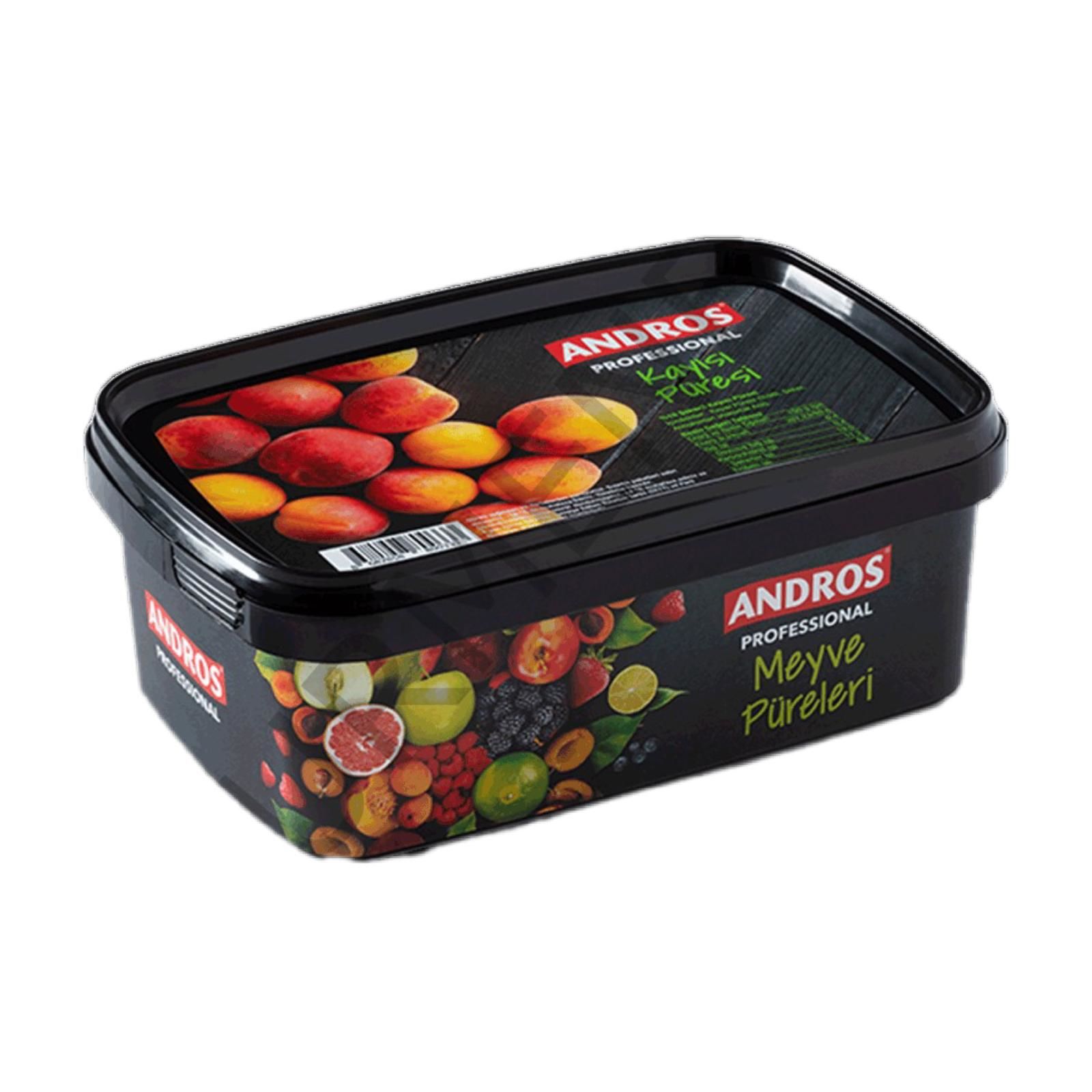 Andros Profesyonel Kayısı Püresi 1 Kg.