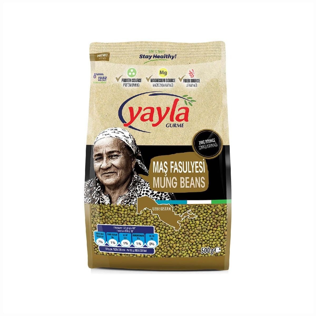 Yayla Gurme Maş Fasulyesi 500 Gr.