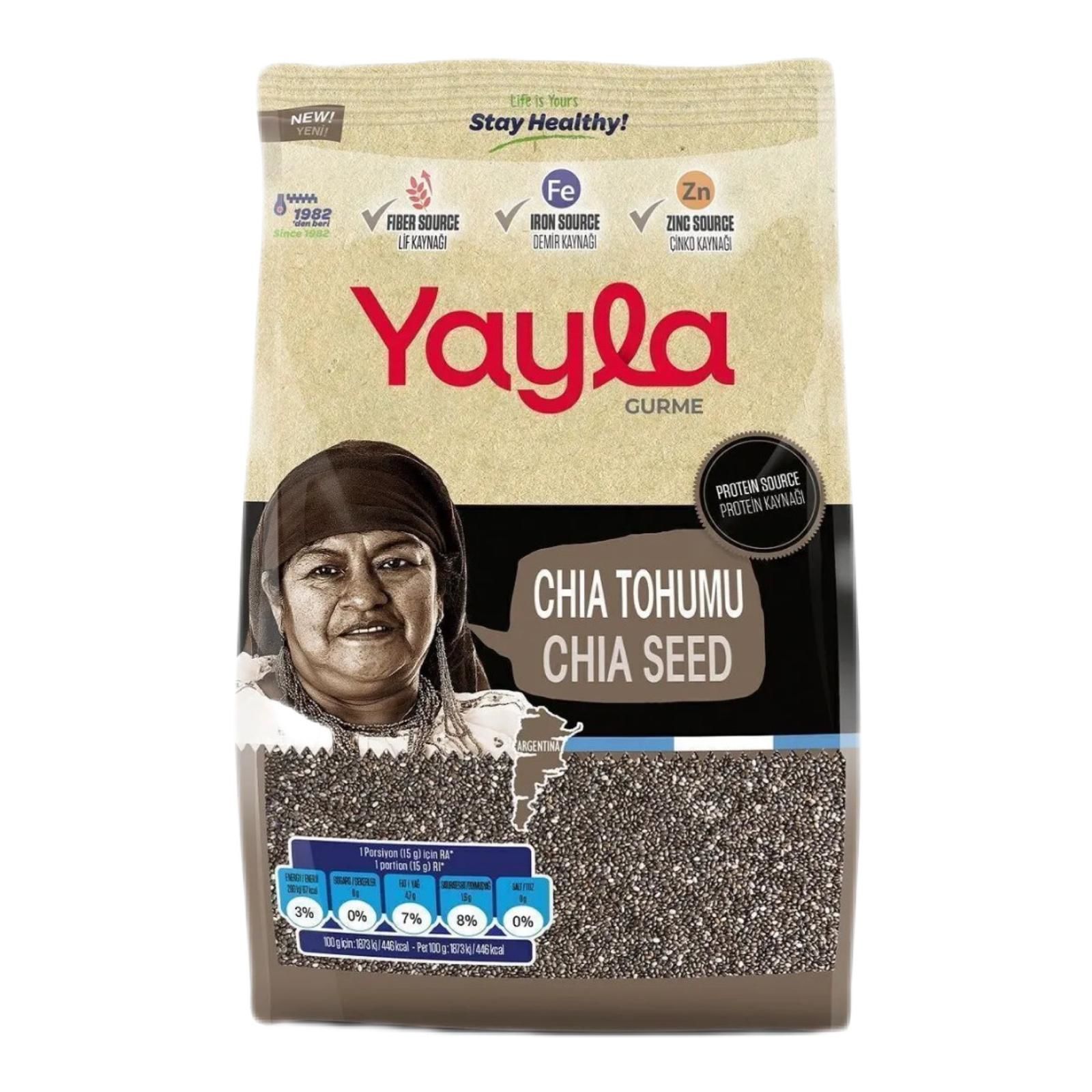 Yayla Gurme Chia Tohumu 500 Gr.