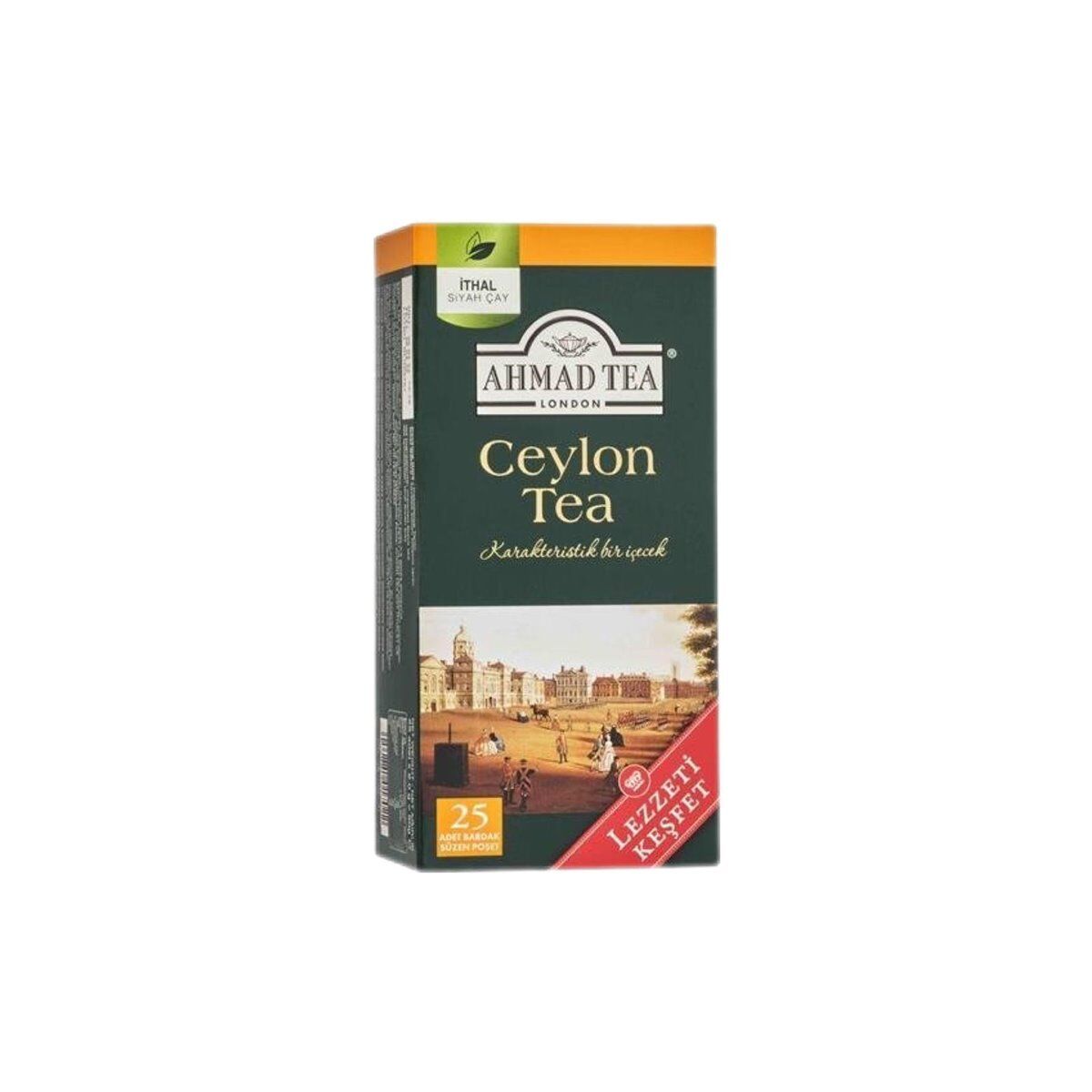 Ahmad Tea 1702 Ceylon Tea Bardak Poşet Çay 25'li 50 G x 12 Paket