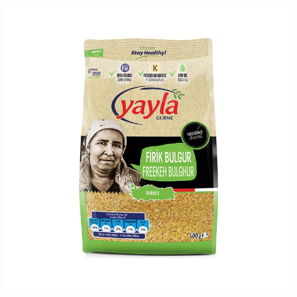 Yayla Gurme Firik Bulguru 500 Gr.