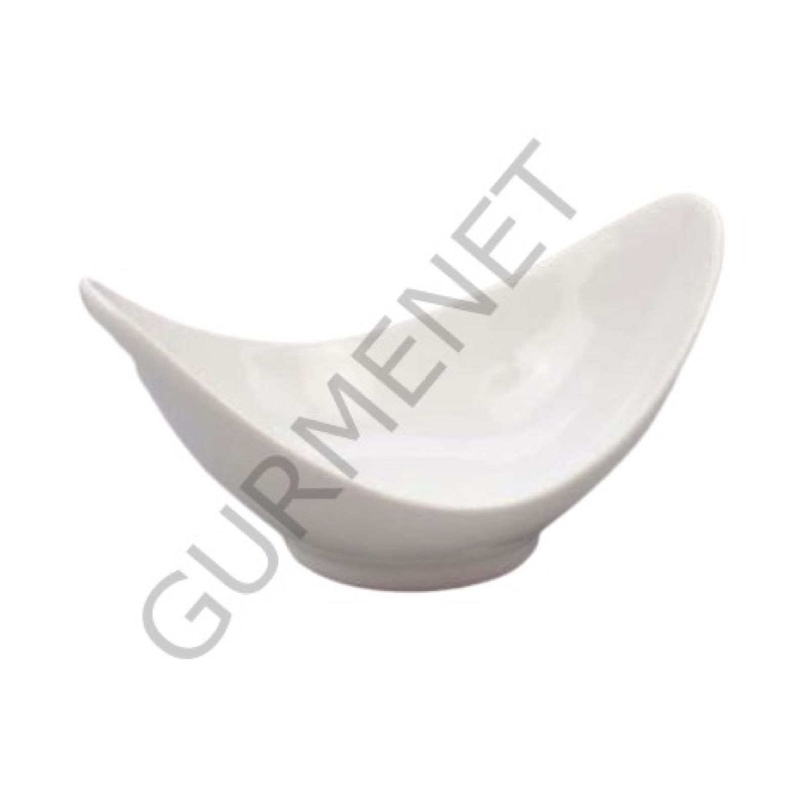Miyake TSC30-7 Porcelain Pure Whıte Bowl Kase 20,5 X13,4 X 9,7 Cm
