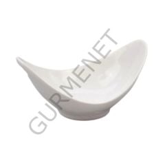 Miyake TSC30-7 Porcelain Pure Whıte Bowl Kase 20,5 X13,4 X 9,7 Cm