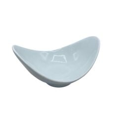 Miyake TSC30-7 Porcelain Pure Whıte Bowl Kase 20,5 X13,4 X 9,7 Cm