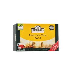 Ahmad Tea 2652 English Tea No1 Demlik Poşet Çay 100'lü x 12 Paket