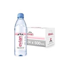 Evian Mineral Su Pet Şişe 500 Ml. X 24 Adet