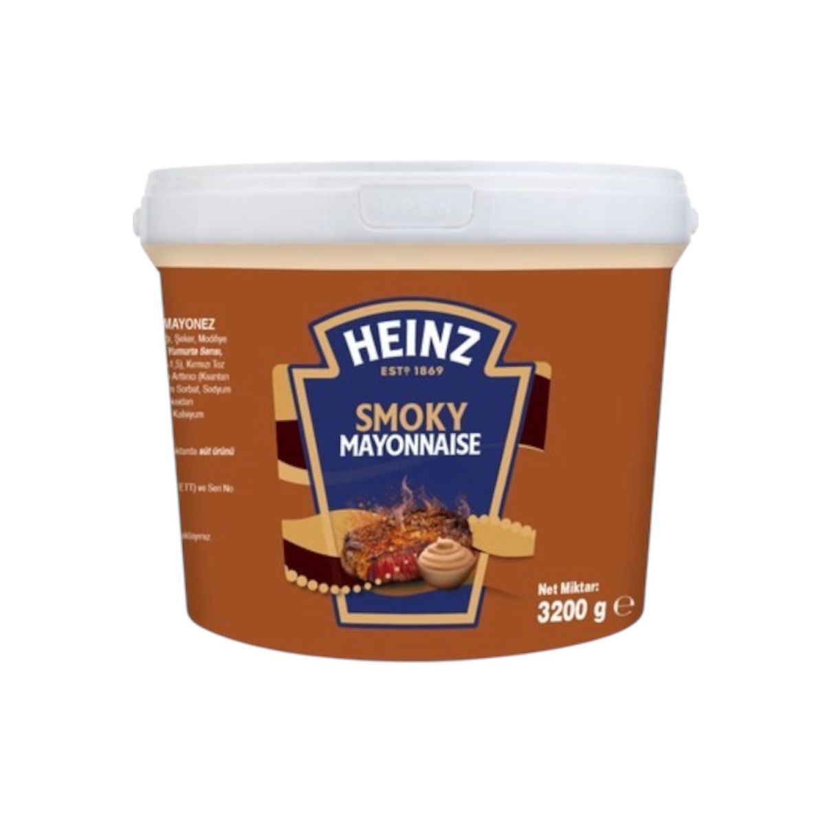 Heinz Smokey Mayonez 3,2 Kg x 2 Adet