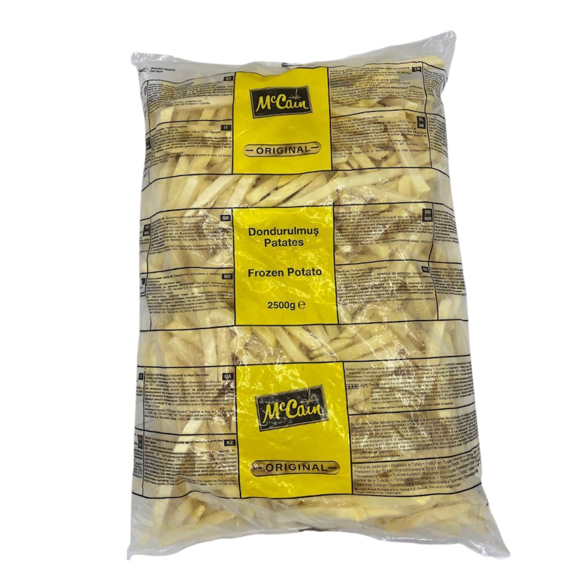Mc.Cain Patates 9*9 2,5 Kg x 5 Paket