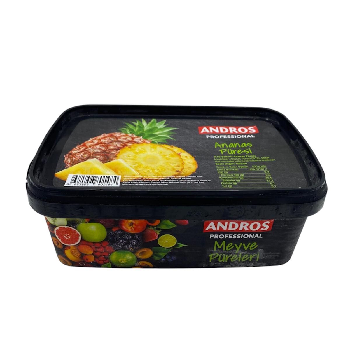 Andros Profesyonel Ananas Püresi 1 Kg.