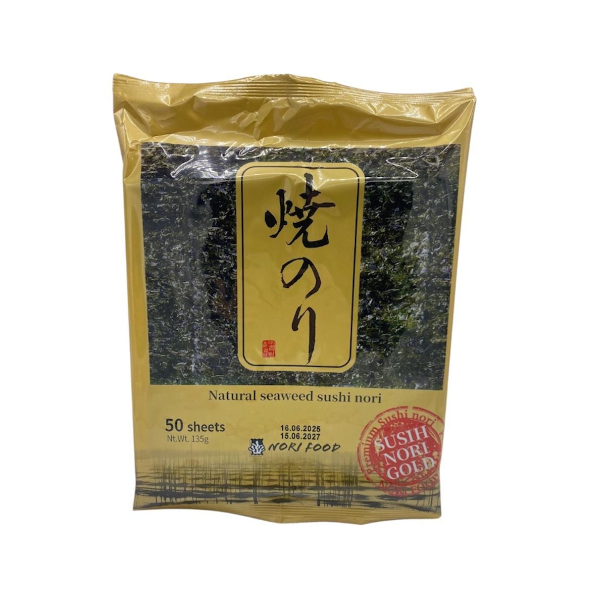 Nori Food Sushi Nori Gold Sushi Yosunu 135 G. 50 Yaprak