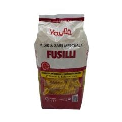 Yayla Mısırlı Sarı Mercimekli Fusilli Makarna 400 G.