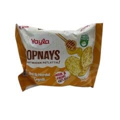 Popnays Mısırlı Pirinç Patlağı Ballı Hardal Çeşnili 34 G.