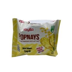Popnays Mısırlı Pirinç Patlağı Süt Mısır Çeşnili 34 G.