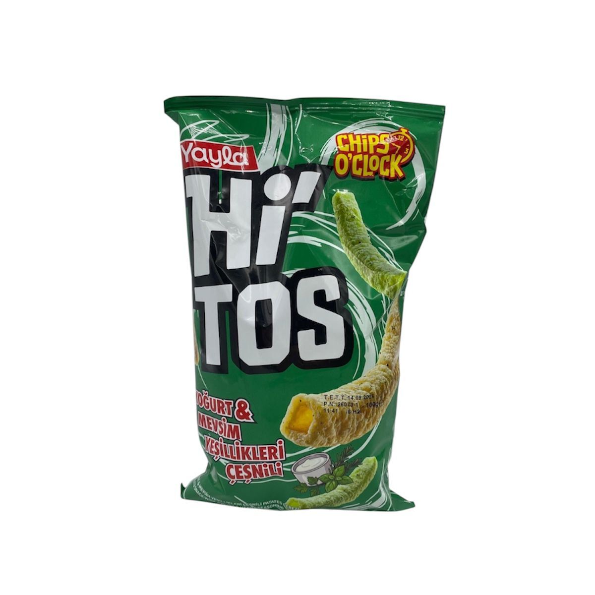 Hitos Yoğurt Mevsim Yeşillikleri Çeşnili Patates Çerezi 100 G.