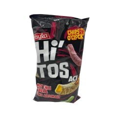 Hitos Hot Chili Biber Lime Aromalı Patates Çerezi 100 G.