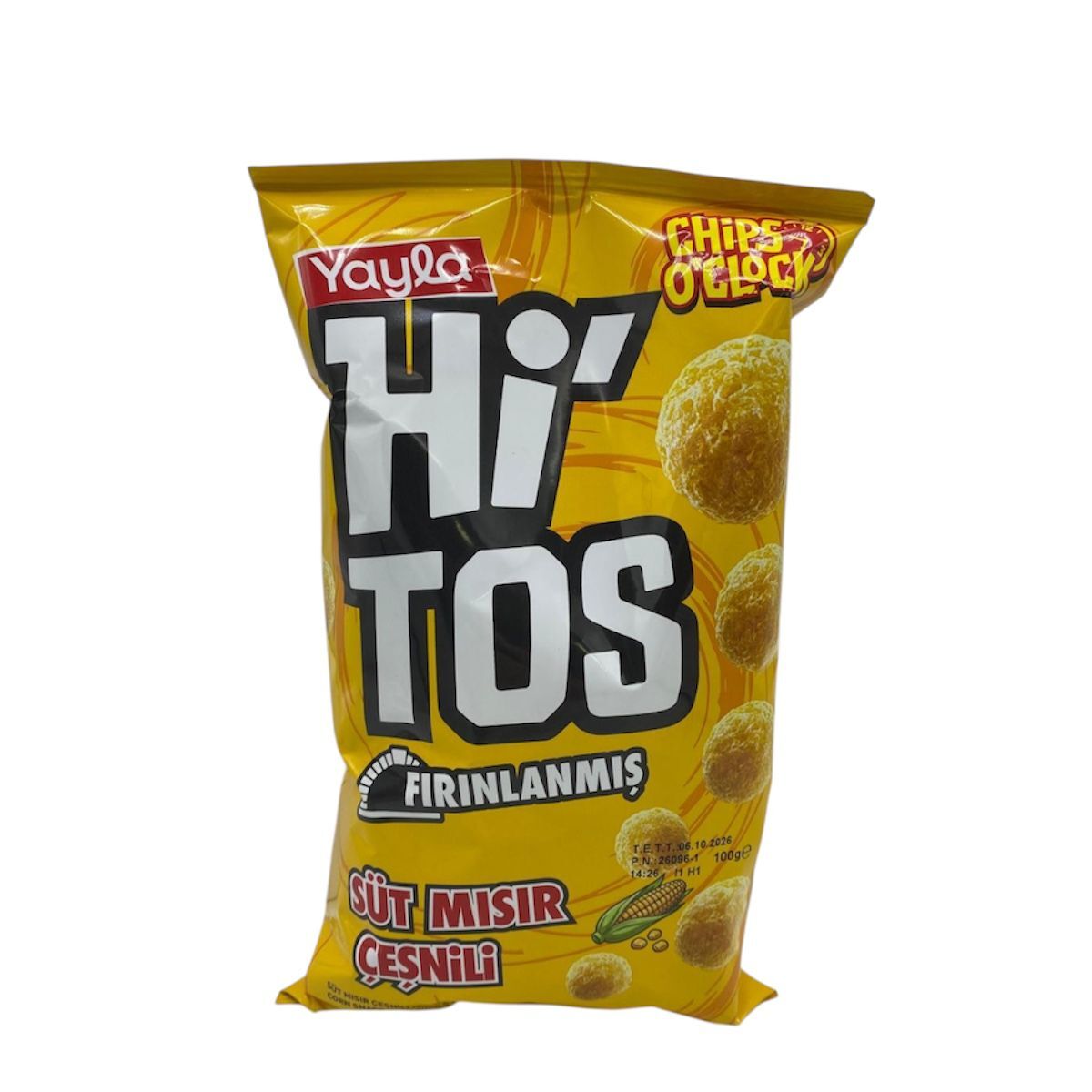 Hitos Süt Mısır Çeşnili Mısır Çerezi 100 G.