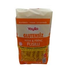 Yayla Glutensiz Mısırlı Pirinçli Fusilli Makarna 400 G.