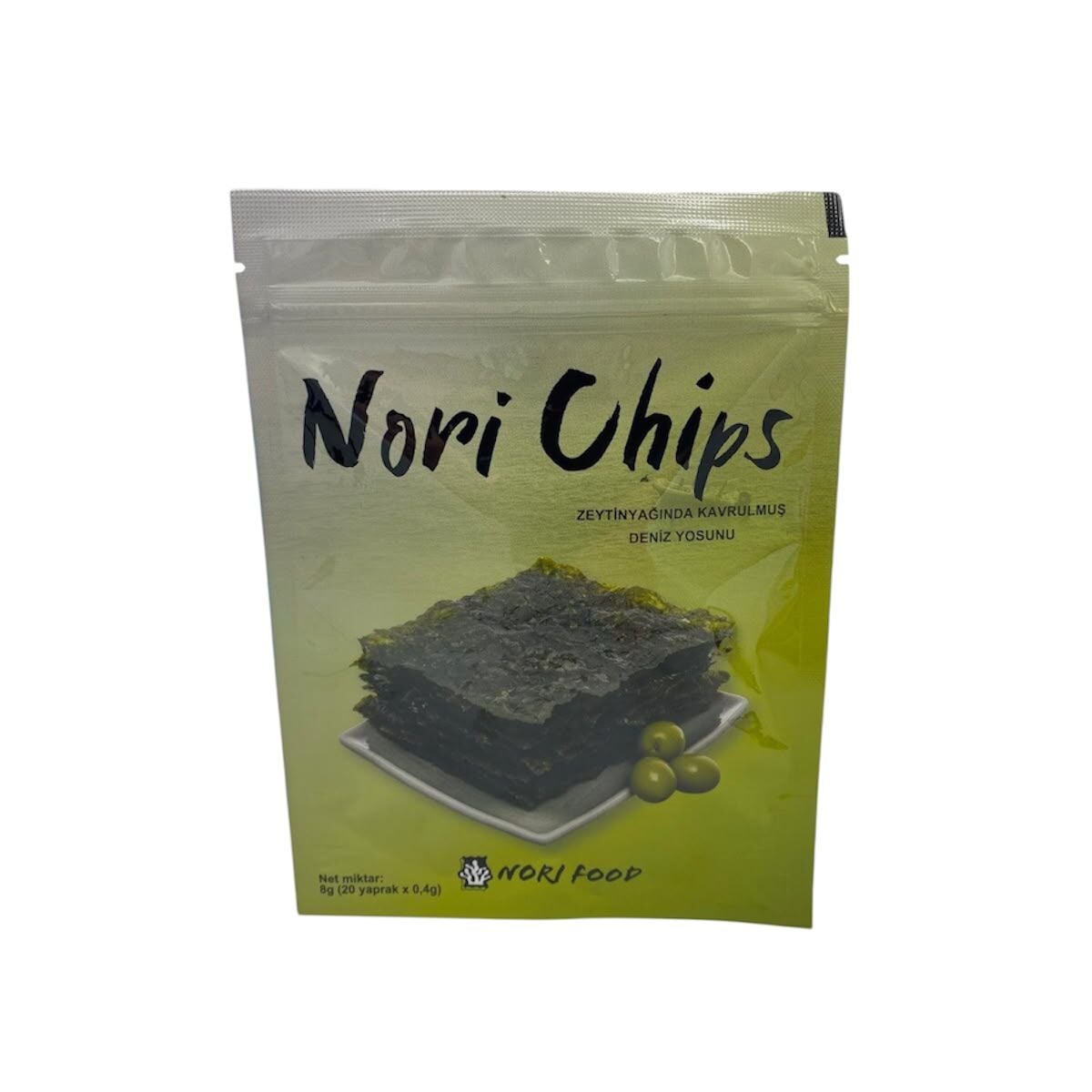 Nori Food Nori Chips Yosun Cipsi 20 Yaprak 8 G.