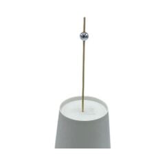 Gaishi M0001-9 Bambu Kürdan Gümüş Toplu 9 Cm. 50 Adet