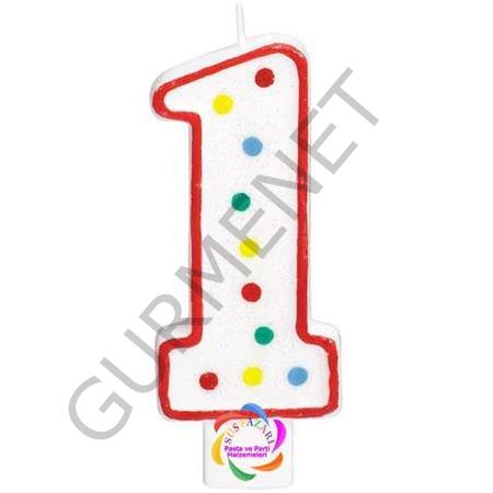 Metaltex 259091 Doğum Günü Mumu Bir