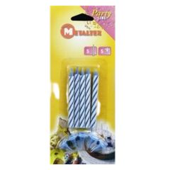 Metaltex 259010 Doğum Günü Mumu Büyük Beş Adet