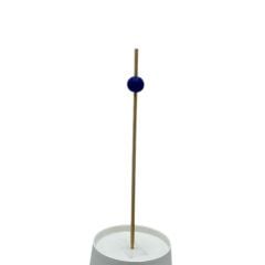 Benefisha M0011-M Bambu Mavi Boncuklu Kürdan 15 Cm 50 Adet
