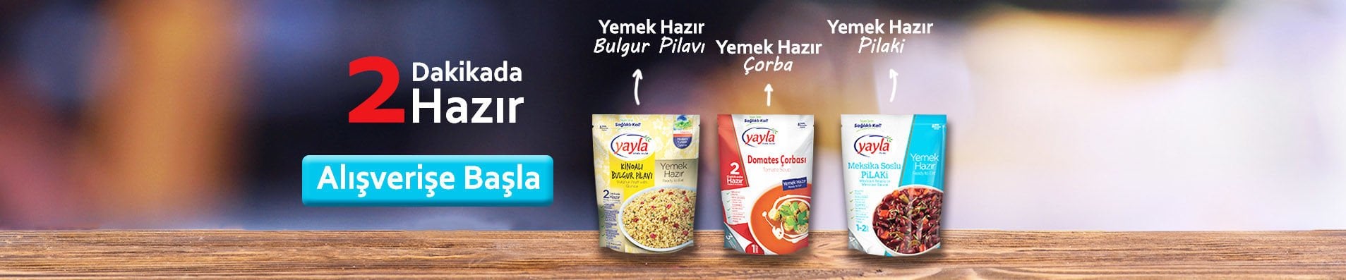 yayla banner yemek hazır